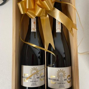 Montreal de Itziar ( espumoso)-    2 botellas en caja de madera